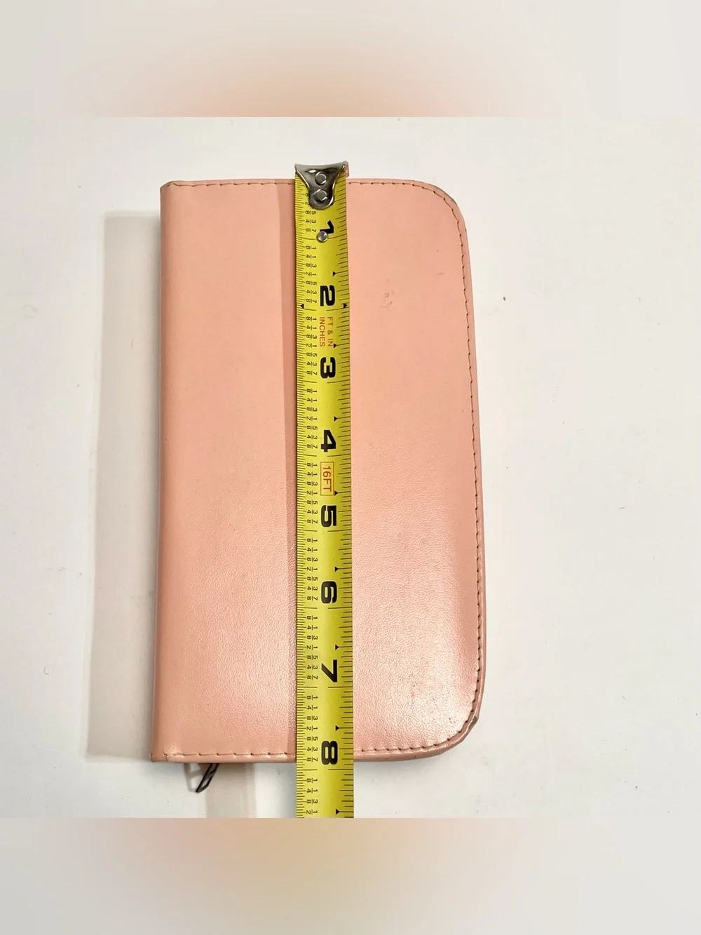 Vintage 1950-1960 Travel Vanity Manicure Grooming Set Pink Leather Case Germany